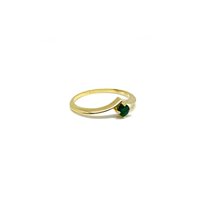 Anello Breda Gioielli Donna in Oro giallo Smeraldo 0.18 Ct AN-3033-16 - AN-3033-16